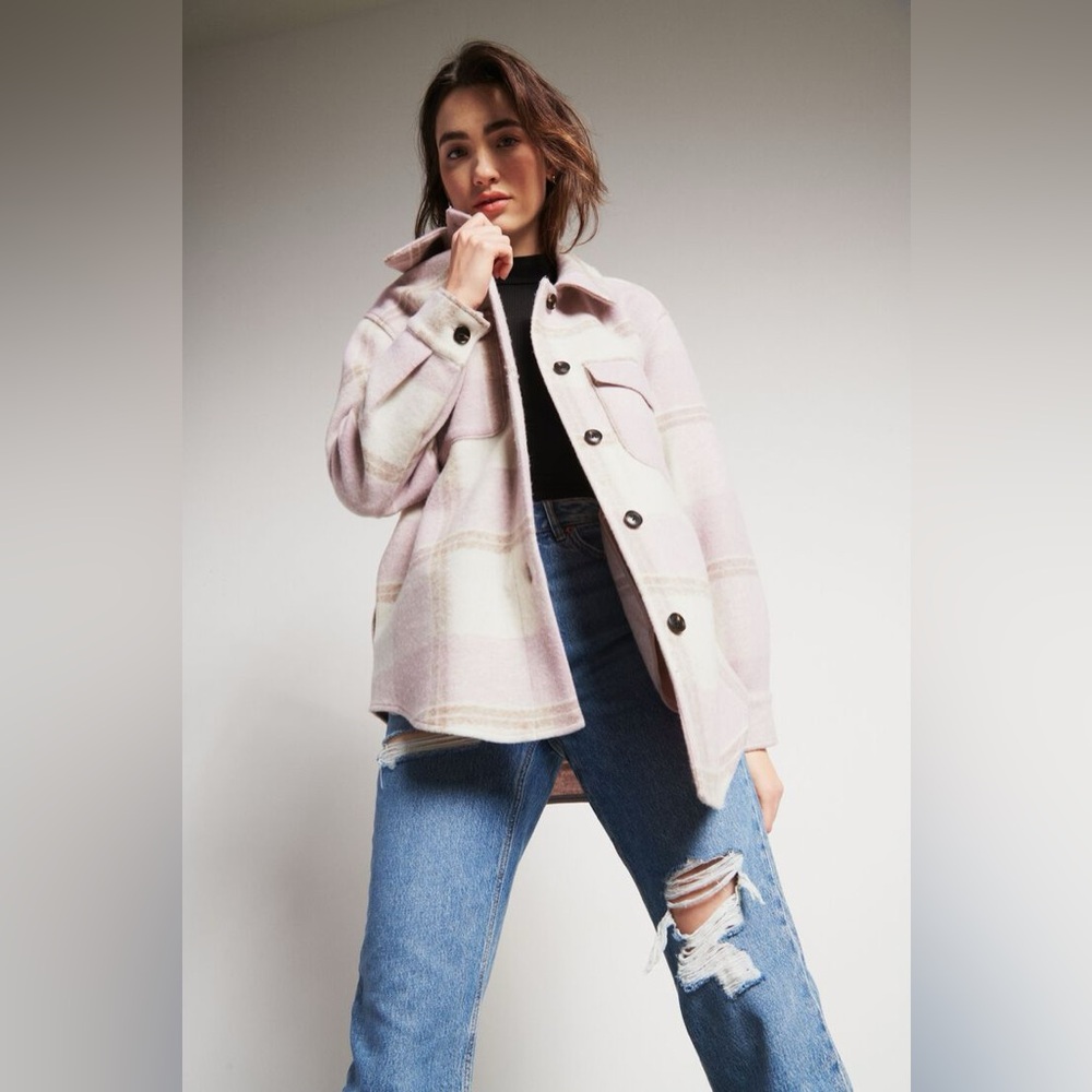 Dynamite York Plaid Shacket